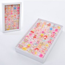 Детские кольца BabyToys пластиковые микс цветов 2,5 см набор 50 шт