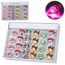 Детское кольцо BabyToys YG0335 Рождество со светом на батарейках