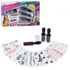 Набор мела для волос BabyToys RY6267, 3 цвета с татуировками Набор мела для волос BabyToys RY6267, 3 цвета с татуировками
