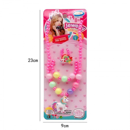 Набір дитячих прикрас BabyToys F 2-55 різнокольоровий пластик