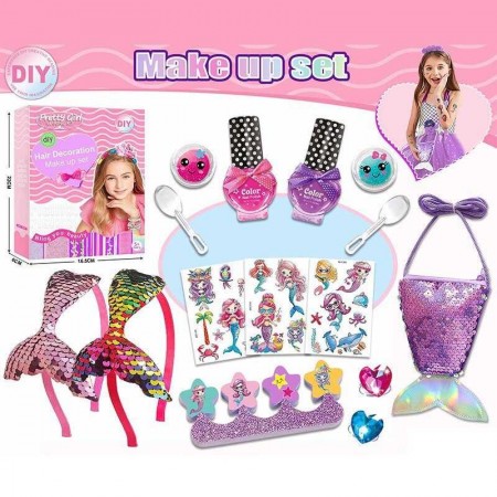 Набор украшений для девочки BabyToys L 5307 с лаком и тату