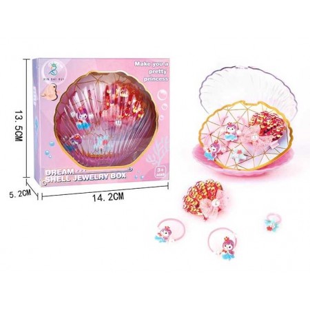 Набор украшений для волос BabyToys, 4 предмета, разные цвета