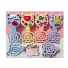 Складная расчёска для девочек с зеркалом BabyToys J23E
