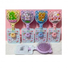 Расческа для девочек BabyToys S-0755B пластиковая 16 см