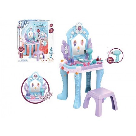 Туалетний столик-трюмо BabyToys 661-143 для дівчаток з дзеркалом
