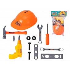 Набор игрушечных инструментов игровой Repair Tool с каской и шуруповертом FY912443