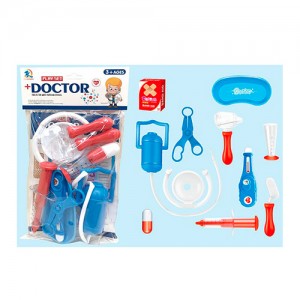 Детский игровой набор доктора 4777-86 медицинские инструменты, шприц, градусник