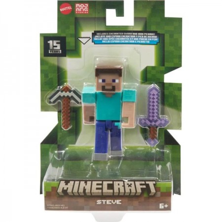 Фигурка персонажа с аксессуаром Minecraft Размер игрушки 9 см Фигурка персонажа с аксессуаром Minecraft Размер игрушки 9 см