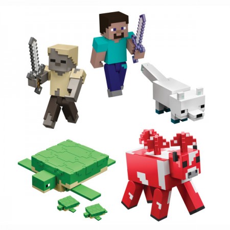 Фигурка персонажа с аксессуаром Minecraft Размер игрушки 9 см Фигурка персонажа с аксессуаром Minecraft Размер игрушки 9 см