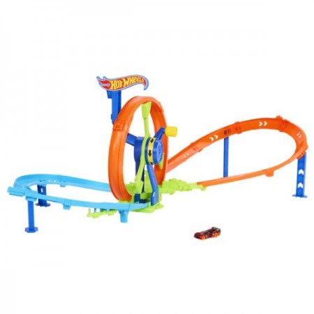 Ігровий набір "Перегони на віражах" Hot Wheels Серия: Stunt tracks , Размер упаковки : 8 x 45 x 26 см Ігровий набір "Перегони на віражах" Hot Wheels Серия: Stunt tracks , Размер упаковки : 8 x 45 x 26 см