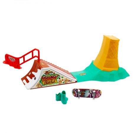 Игровой набор "Первая тренировка" серии "Скейты" Hot Wheels Размер упаковки 8 x 29 x 26 см Игровой набор "Первая тренировка" серии "Скейты" Hot Wheels Размер упаковки 8 x 29 x 26 см