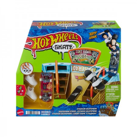 Игровой набор "Первая тренировка" серии "Скейты" Hot Wheels Размер упаковки 8 x 29 x 26 см Игровой набор "Первая тренировка" серии "Скейты" Hot Wheels Размер упаковки 8 x 29 x 26 см