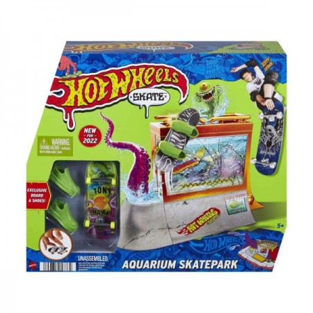 Игровой набор "Первая тренировка" серии "Скейты" Hot Wheels Размер упаковки 8 x 29 x 26 см Игровой набор "Первая тренировка" серии "Скейты" Hot Wheels Размер упаковки 8 x 29 x 26 см