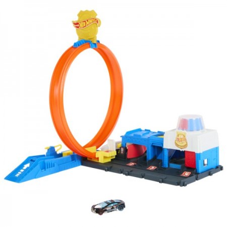 Ігровий набір "Суперполіцейський відділок" Hot Wheels Серия : City , 
Размер упаковки: 9 x 36 x 26 см