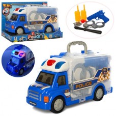 Полицейская машинка BabyToys 661-173 со звуком и светом, 34см