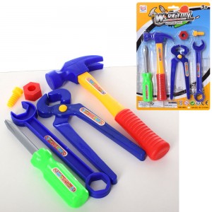 Набор игрушечных инструментов 002-10 молоток, ключи, отвертка
