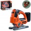 Набор инструментов HB3299-18 электролобзик, 21см, светло, подвижная деталь, на бат-ке, в кор-ке