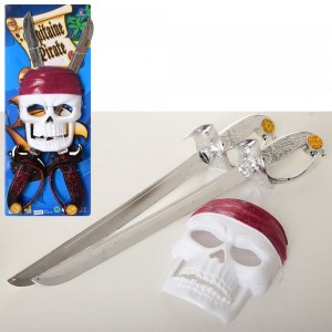 Набор пирата 49478A-B мечи, 47 см, маска