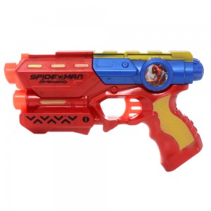 Набор с оружием супергероя MJ669-B01A СП, пистолет21см, маска, пули-присоски3шт