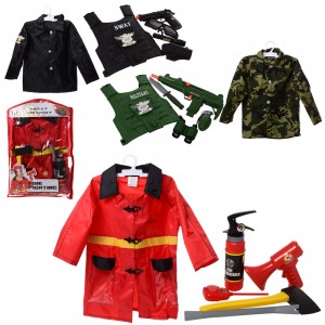 Набір рятувальників F012-S012-M012 костюм поліція, пожежник, військовий
