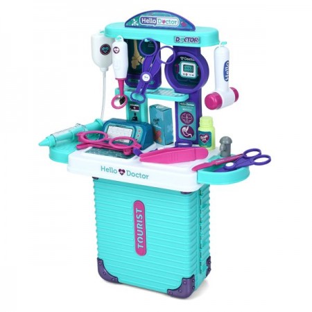 Набор врача BabyToys 008-305A складной чемодан 3в1 Набор врача BabyToys 008-305A складной чемодан 3в1