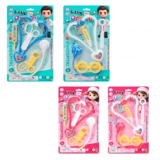 Набір лікаря BabyToys 1022-1-26-1 зі стетоскопом, 2 кольори Набір лікаря BabyToys 1022-1-26-1 зі стетоскопом, 2 кольори