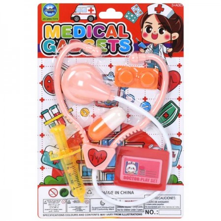 Дитячий набір лікаря BabyToys 577-153 зі стетоскопом Дитячий набір лікаря BabyToys 577-153 зі стетоскопом