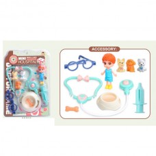 Набір ветеринара BabyToys DF546-148A з тваринами та аксесуарами Набір ветеринара BabyToys DF546-148A з тваринами та аксесуарами
