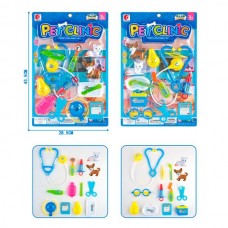 Набір ветеринара BabyToys G-1026CD зі стетоскопом та тваринами Набір ветеринара BabyToys G-1026CD зі стетоскопом та тваринами