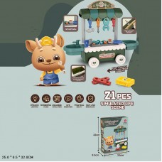 Набір інструментів BabyToys T1002A-1 на батарейках