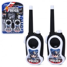 Дитяча рація BabyToys 007-5B поліція, набір 2шт, 20см