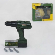 Электрический шурупокрут BabyToys 0223-11 с 3 насадками Электрический шурупокрут BabyToys 0223-11 с 3 насадками