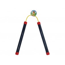 Нунчаки игрушечные №1, 30 см, соединенные шнуром 25300 Нунчаки игрушечные №1, 30 см, соединенные шнуром 25300