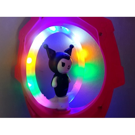 Игрушка Меч с вертушкой Kuromi со звуковым эффектом и подсвидетелем 54см BT-5515-6D Игрушка Меч с вертушкой Kuromi со звуковым эффектом и подсвидетелем 54см BT-5515-6D
