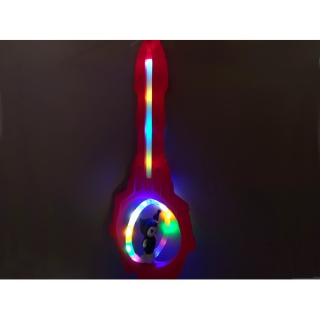 Игрушка Меч с вертушкой Kuromi со звуковым эффектом и подсвидетелем 54см BT-5515-6D Игрушка Меч с вертушкой Kuromi со звуковым эффектом и подсвидетелем 54см BT-5515-6D