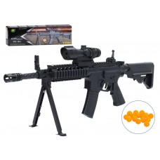 Игрушечный автомат Airsoft Gun с пластиковыми шарами, лазером и сошками, 61 см P3066C