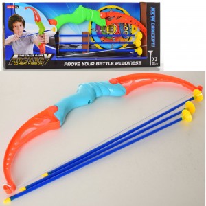 Детский игрушечный лук 2019A 49 см, стрелы-присоски