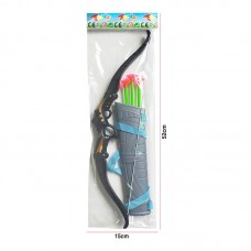 Детский лук BabyToys 265B-44 со стрелами пластиковый Детский лук BabyToys 265B-44 со стрелами пластиковый