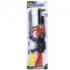 Игрушечный автомат BabyToys 168-2 с мягкими пулями присосками