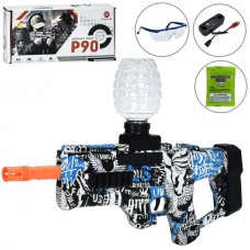 Игрушечный автомат P90-836 с водяными шарами и аккумулятором Игрушечный автомат P90-836 с водяными шарами и аккумулятором