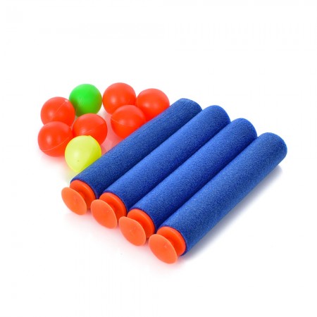 Игрушечный автомат BabyToys PT020-5 с присосками, 50 см Игрушечный автомат BabyToys PT020-5 с присосками, 50 см