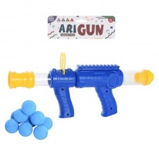 Игрушечный автомат помповый 971-6A с мягкими шариками