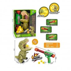 Детская игрушка автомат BabyToys динозавр со светом и звуком