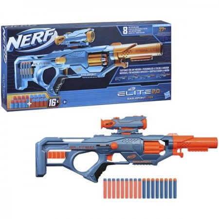 Бластер Nerf Elite 2.0 Eaglepoint RD-8 F0423 Бластер Nerf Elite 2.0 Eaglepoint RD-8 F0423