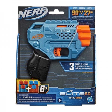 Бластер Nerf Elite 2.0 Trio 6 патронов E9954 Бластер Nerf Elite 2.0 Trio 6 патронов E9954
