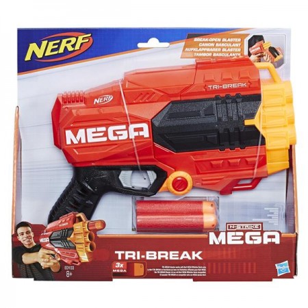 Бластер Nerf Mega Три Брейк E0103 Бластер Nerf Mega Три Брейк E0103
