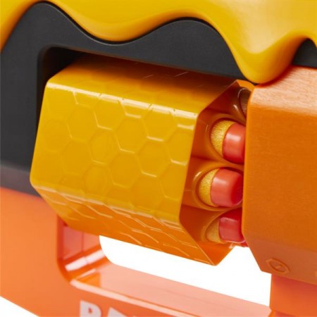 Бластер Nerf Roblox Adopt Me Bees мягкие патроны F2486 Бластер Nerf Roblox Adopt Me Bees мягкие патроны F2486