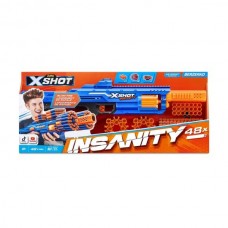 Быстрострельный бластер X-SHOT Insanity-Berzerko 8 Shot Подходит для детей от 8 лет . 
Размер упаковки 5 x 69 x 28 см