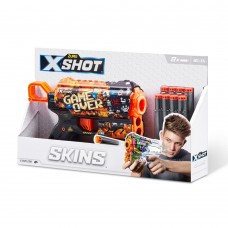 Быстрострельный бластер X-SHOT Skins Flux Game Over 36516E