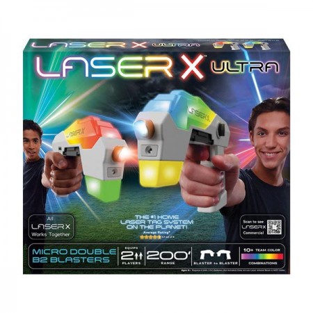 Набір для лазерних боїв Laser X Ultra Micro для двох гравців Набір для лазерних боїв Laser X Ultra Micro для двох гравців